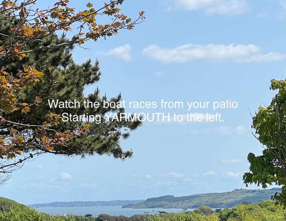 Valley View Self-Catering Coastal Bungalow In Rural West Wight เฟรชวอเตอร์ ภายนอก รูปภาพ